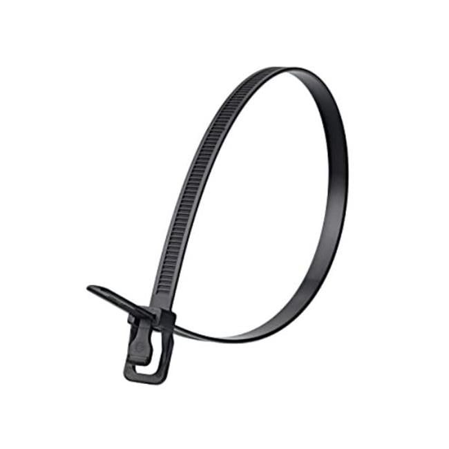 RETYZ WorkTie 14 in. L Black Cable Tie 20 pk