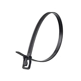 RETYZ WorkTie 14 in. L Black Cable Tie 20 pk