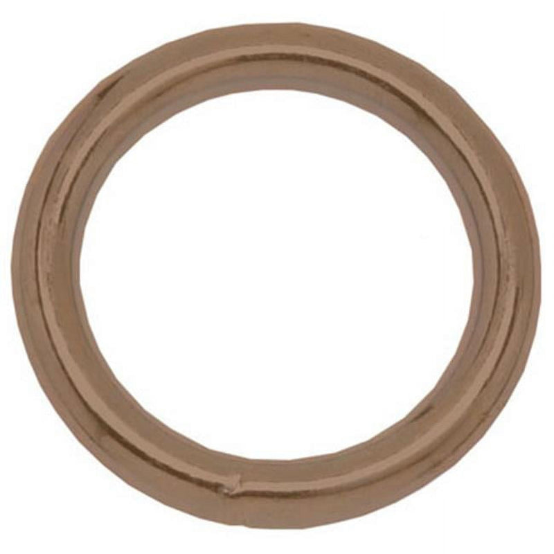 Campbell Polished Solid Bronze Solid Ring 150 lb 2 in. L