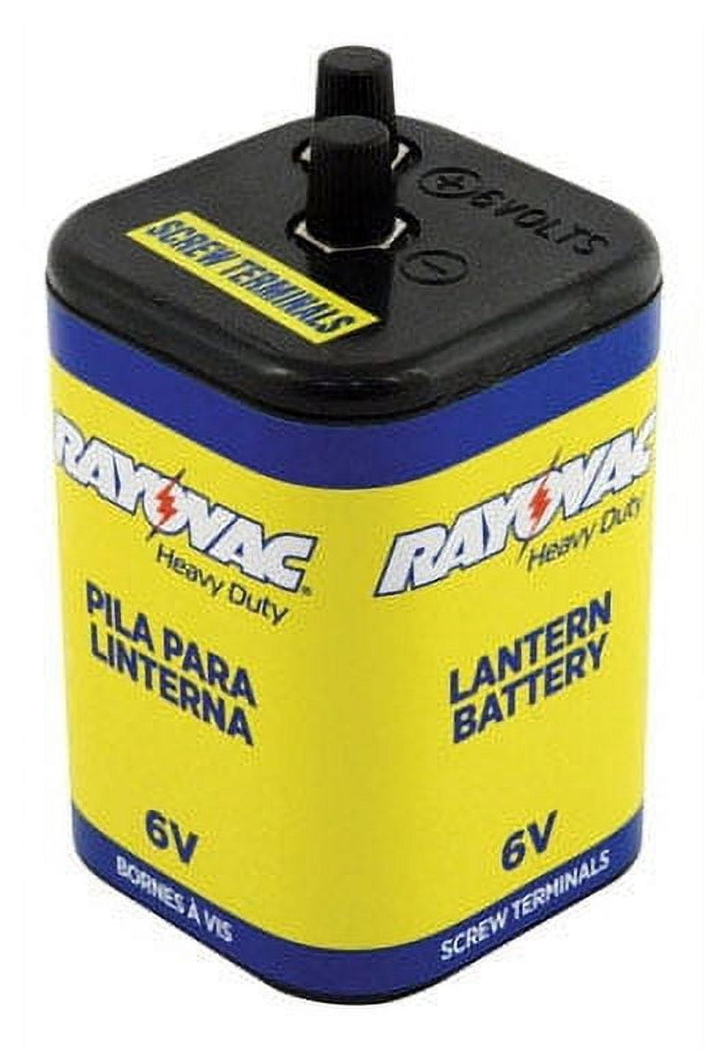 Rayovac 6-Volt Zinc Carbon Lantern Battery 1 pk Bulk