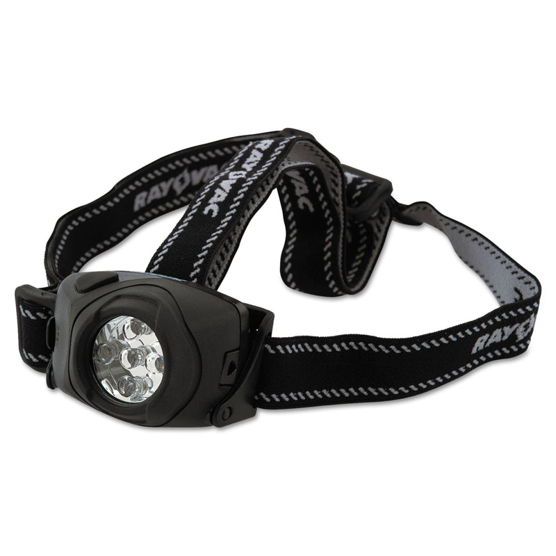 Rayovac Workhorse Pro 35 lm Black LED Headlight AAA Battery