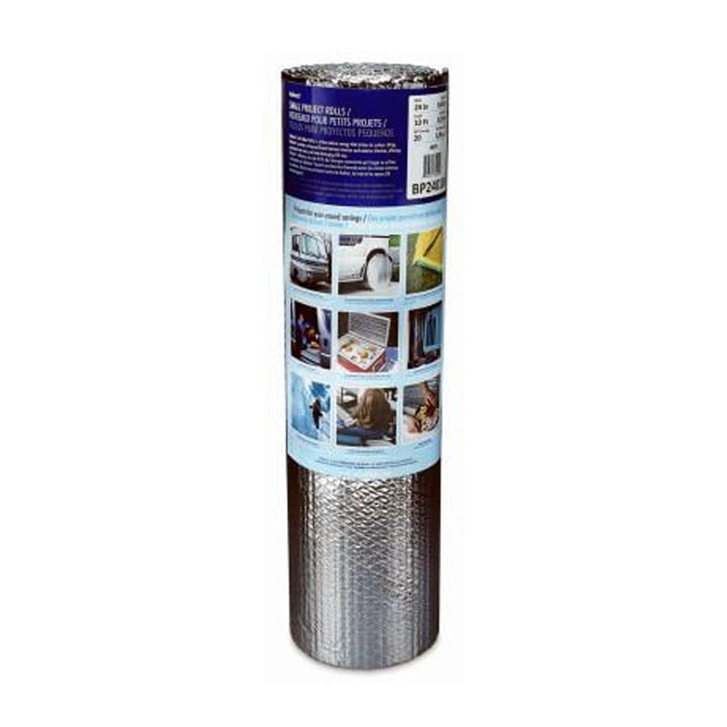 Reflectix 24 in. W X 10 ft. L R-3.7 to R-21 Reflective Radiant Barrier Insulation Roll 20 sq ft