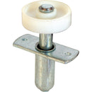 Prime-Line Mill White Steel Guide Wheel 2 pc