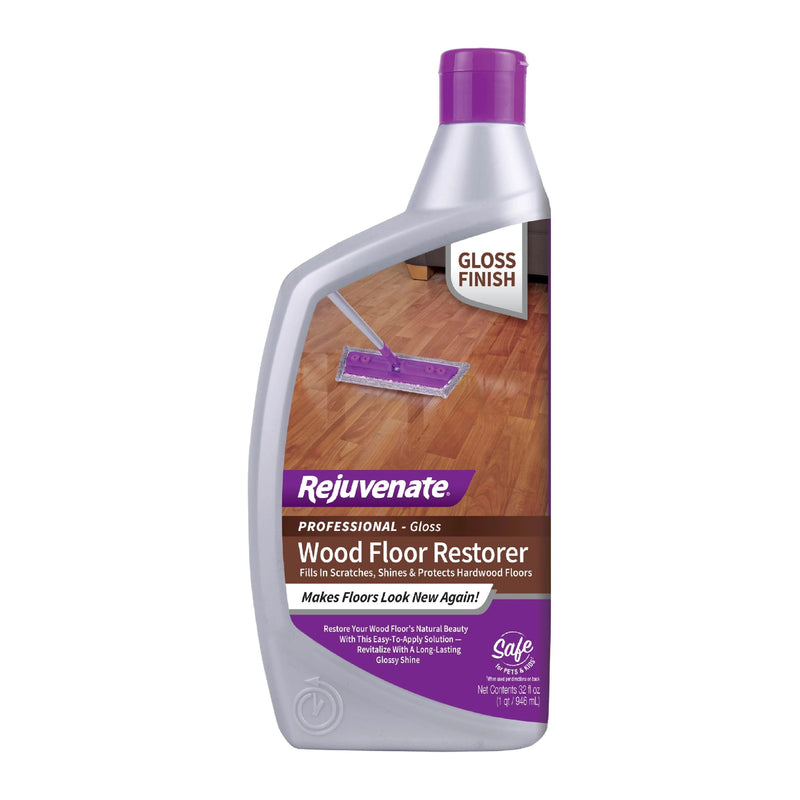 Rejuvenate High Gloss Wood Floor Restorer Liquid 32 oz