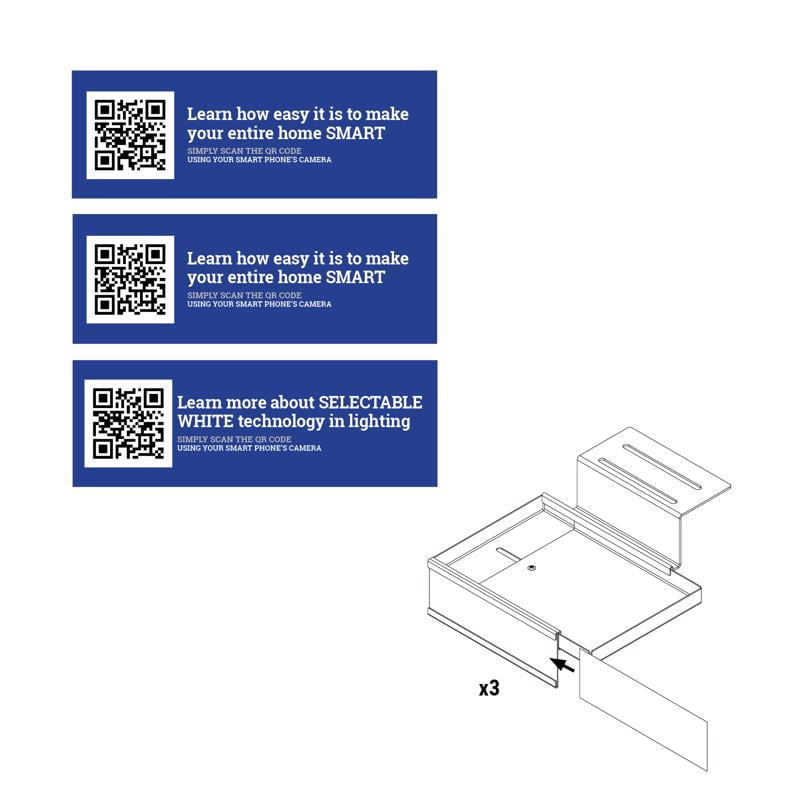 Lighting Sign Kit - Winter 2022 Signage Kit