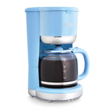 Rise by Dash 10 cups Blue Coffee Maker