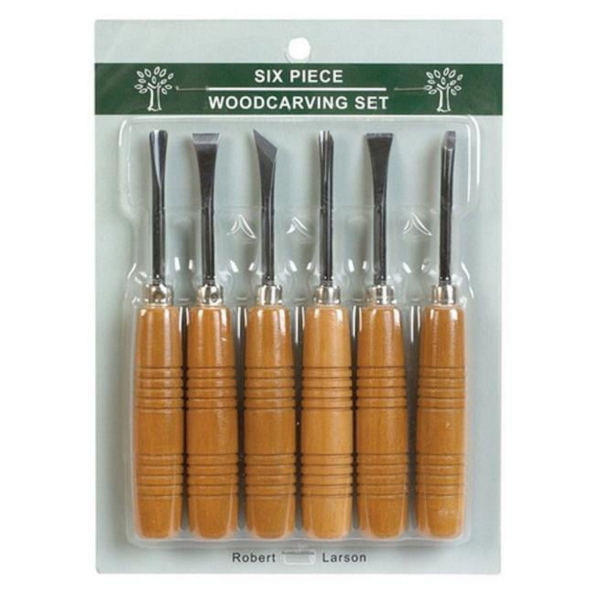 Robert Larson Woodcarving Set 6 pc