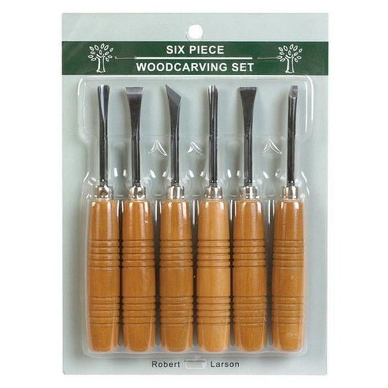 Robert Larson Woodcarving Set 6 pc
