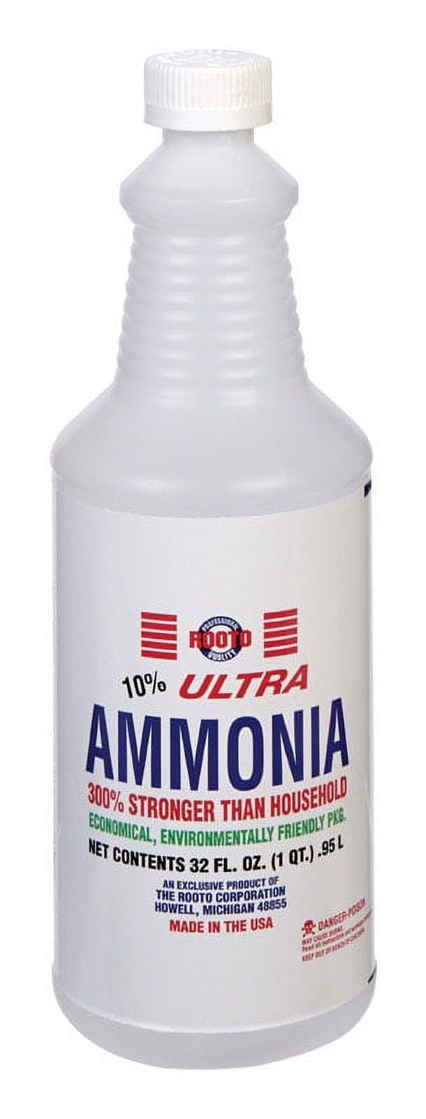 Rooto Clean Scent Ammonia Liquid 1 qt