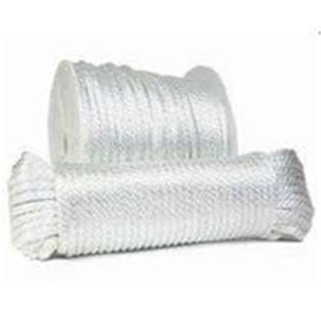 Koch 1/8 in. D X 1000 ft. L White Solid Braided Nylon Cord