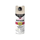 Rust-Oleum Stops Rust Indoor and Outdoor Satin White Oil Modified Alkyd Spray Paint 12 oz