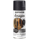 Rust-Oleum Imagine Glitter Midnight Black Spray Paint 10.25 oz