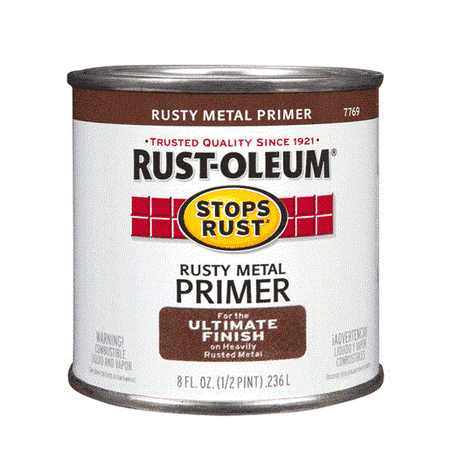 Rust-Oleum Stops Rust Brown Oil-Based Alkyd Primer 0.5 pt