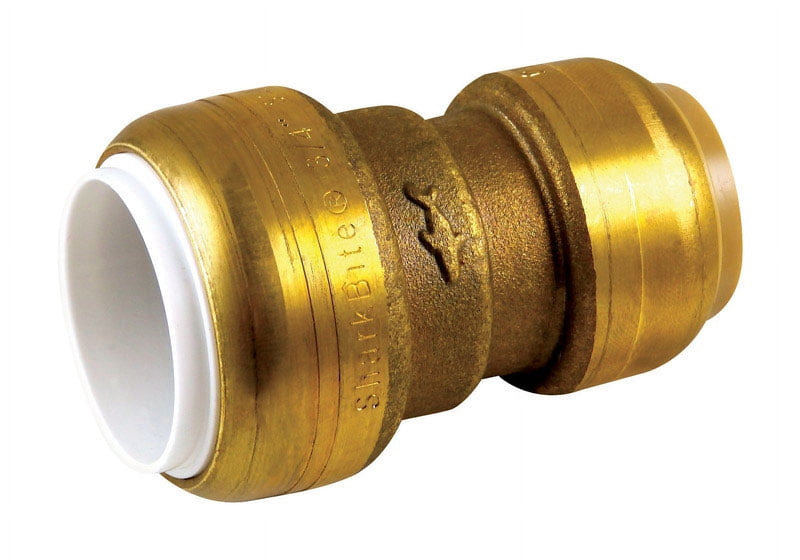 SharkBite Push to Connect 3/4 in. IPS in. X 3/4 in. D CTS Brass Coupling
