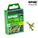 SPAX Multi-Material No. 8 Label X 1-1/4 in. L Unidrive Flat Head Construction Screws 30 pk