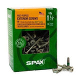 SPAX Multi-Material No. 8 in. X 1-1/2 in. L T-20+ Wafer Head Construction Screws 1 lb 165 pk