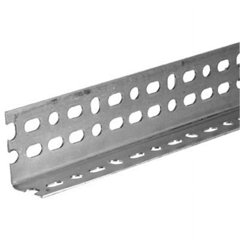 SteelWorks 0.075 in. X 2-1/4 in. W X 36 in. L Zinc Plated Steel Slotted Angle