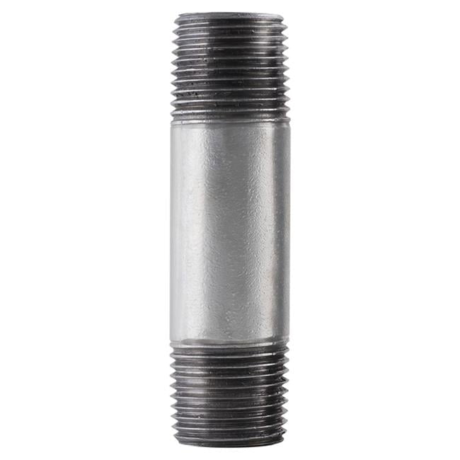 STZ Industries 1-1/2 in. MIP each X 1-1/2 in. D MIP Galvanized Steel 10 in. L Nipple