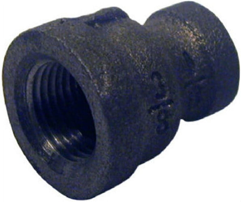 STZ Industries 1/4 in. FIP each X 1/8 in. D FIP Black Malleable Iron Reducing Coupling