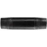 STZ Industries 1/4 in. MIP each X 1/4 in. D MIP Black Steel 4-1/2 in. L Nipple
