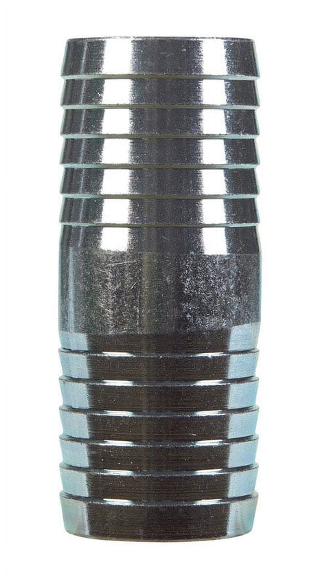 STZ Industries 1 in. Barb X 1 in. D Barb Galvanized Steel Coupling