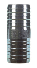 STZ Industries 1 in. Barb X 1 in. D Barb Galvanized Steel Coupling