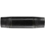 STZ Industries 1 in. MIP each X 1 in. D MIP Black Steel 10 in. L Nipple
