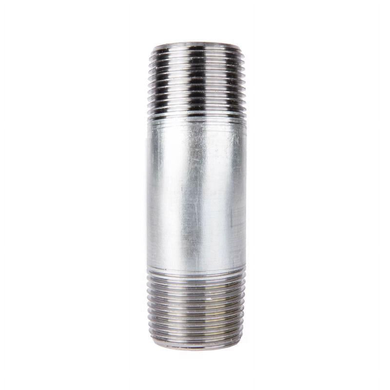 STZ Industries 2-1/2 in. MIP each X 2-1/2 in. D MIP Galvanized Steel 4 in. L Nipple