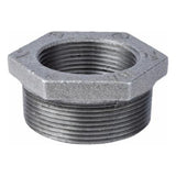 STZ Industries 2-1/2 in. MIP each X 2 in. D FIP Black Malleable Iron Hex Bushing