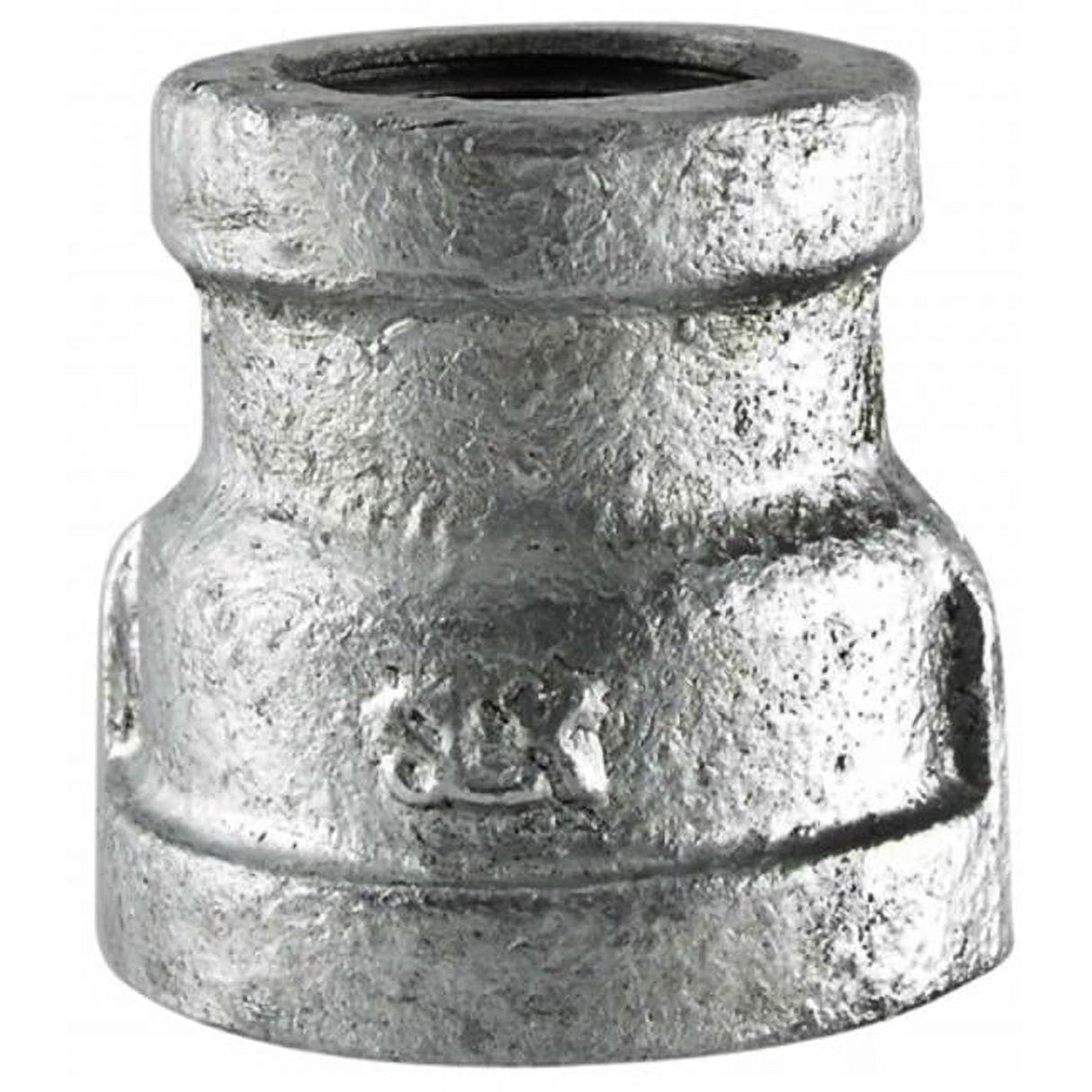 STZ Industries 2 in. FIP each X 1-1/2 in. D FIP Galvanized Malleable Iron Reducing Coupling