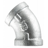 STZ Industries 2 in. FIP each X 2 in. D FIP Galvanized Malleable Iron 45 Degree Elbow