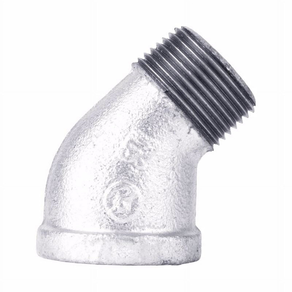 STZ Industries 2 in. FIP each X 2 in. D MIP Galvanized Malleable Iron 45 degree Street Elbow