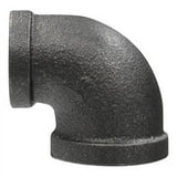 STZ Industries 3/4 in. FIP each X 1/2 in. D FIP Black Malleable Iron 90 degree Reducing Elbow
