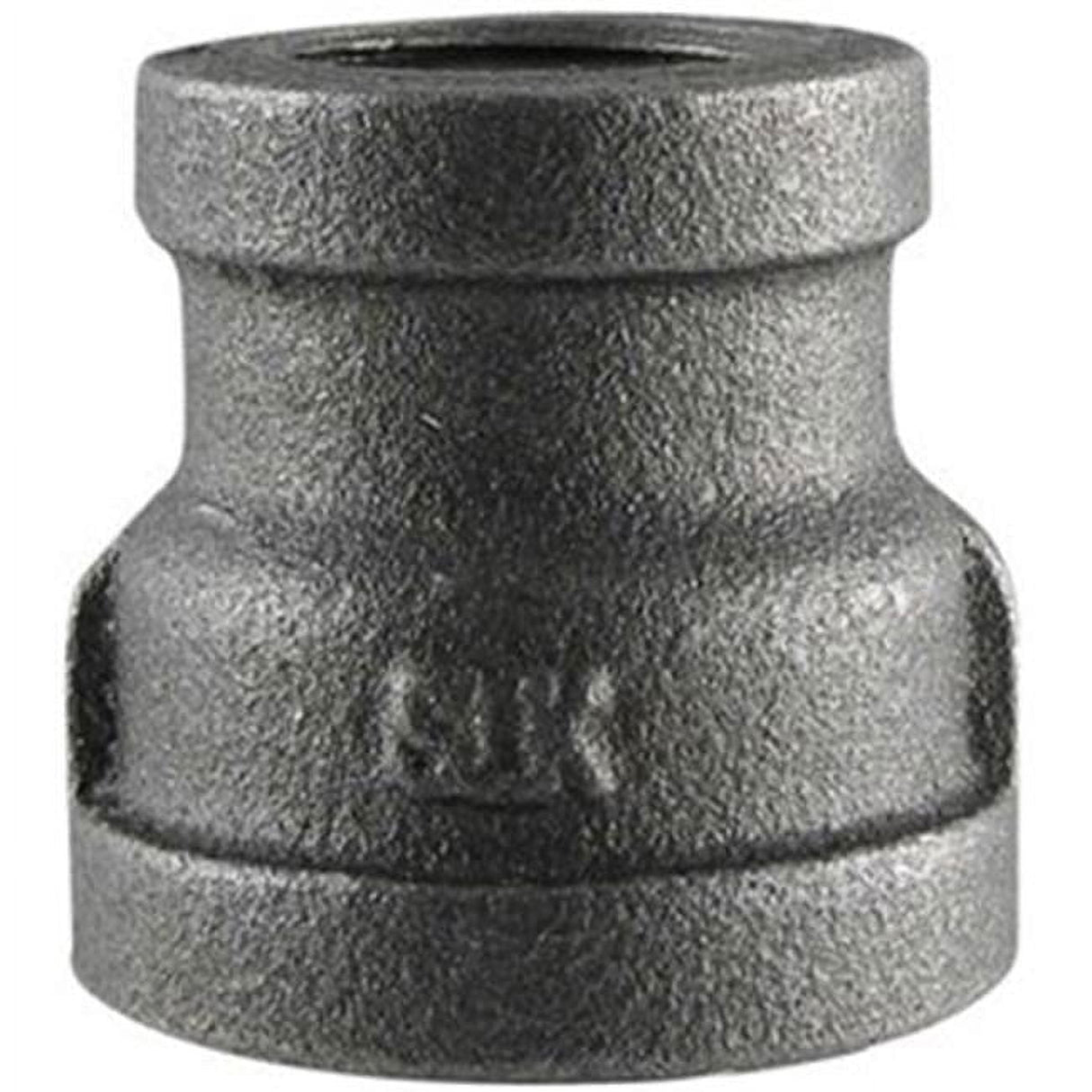 STZ Industries 3/4 in. FIP each X 3/8 in. D FIP Black Malleable Iron Reducing Coupling