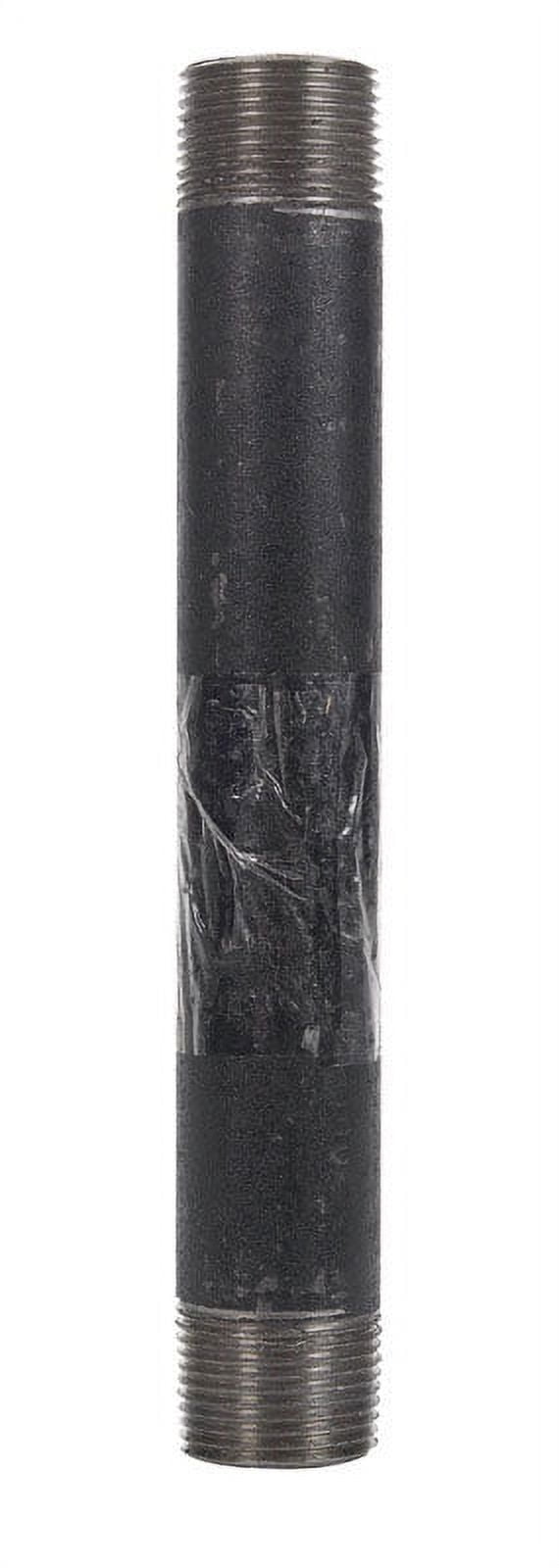 STZ Industries 3/4 in. MIP each X 3/4 in. D MIP Black Steel 7 in. L Nipple