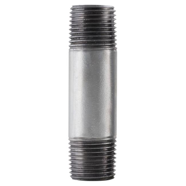 STZ Industries 3/4 in. MIP each X 3/4 in. D MIP Galvanized Steel 9 in. L Nipple