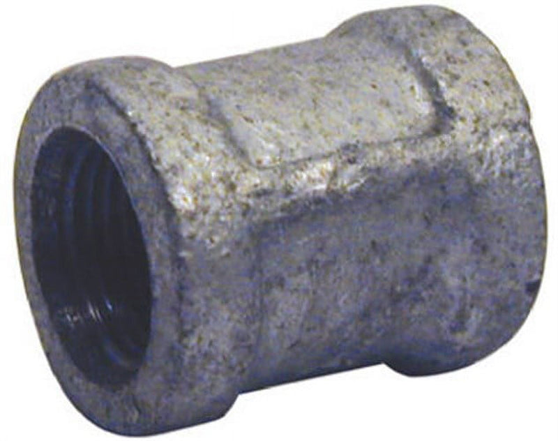 STZ Industries 3/8 in. FIP each X 3/8 in. D FIP Galvanized Malleable Iron Coupling
