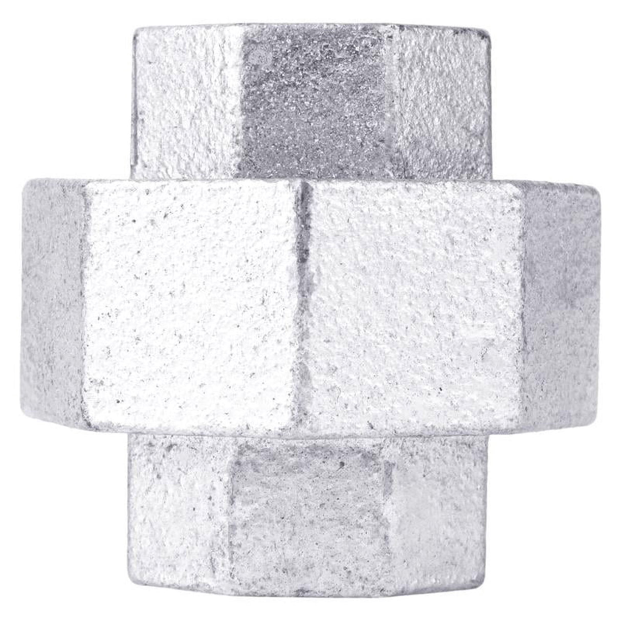 STZ Industries 3 in. FIP each X 3 in. D FIP Galvanized Malleable Iron Union