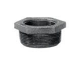 STZ Industries 4 in. MIP each X 2 in. D FIP Black Malleable Iron Hex Bushing