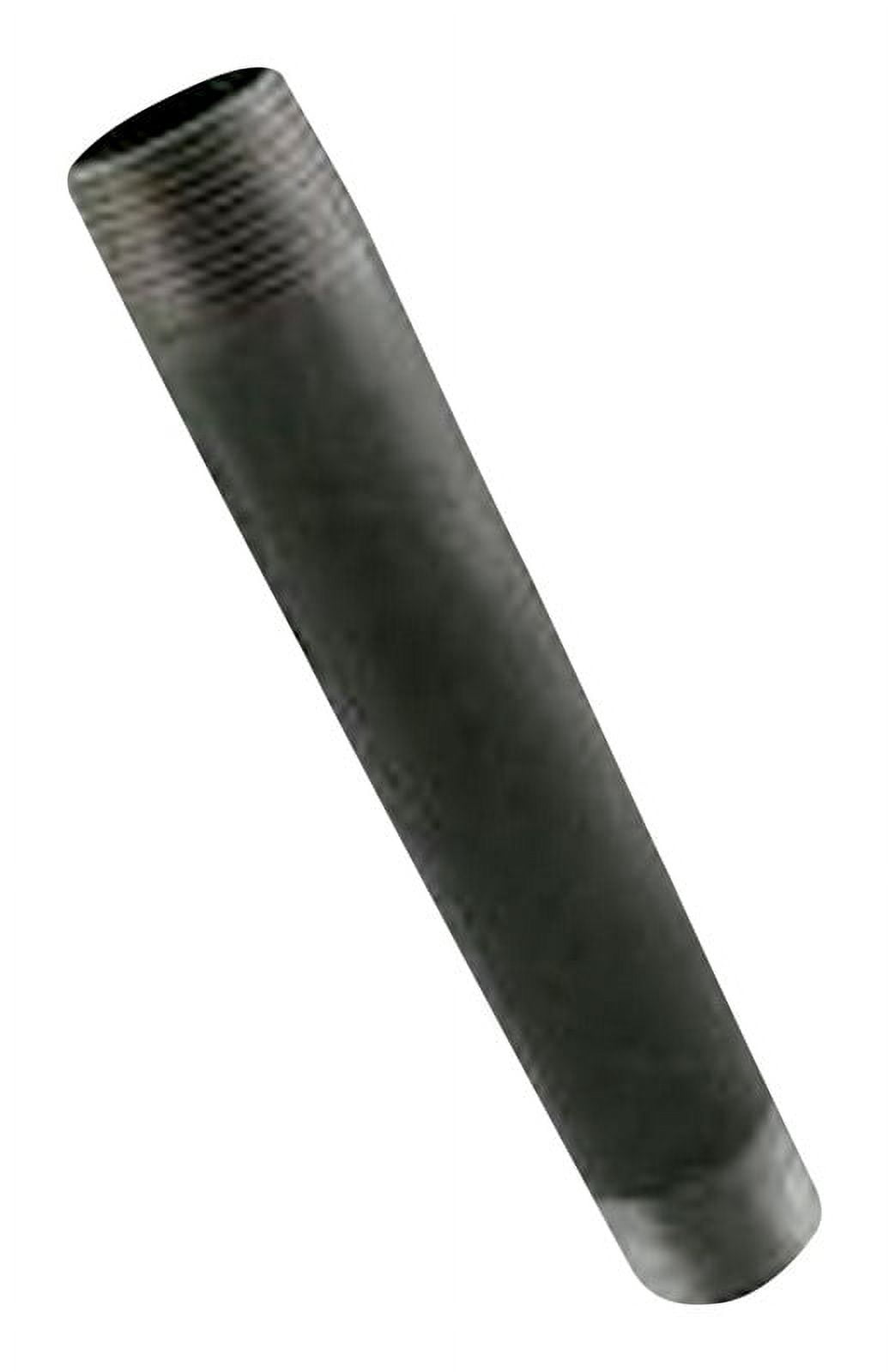 STZ Industries 4 in. MIP each X 4 in. D Black Steel Close Nipple