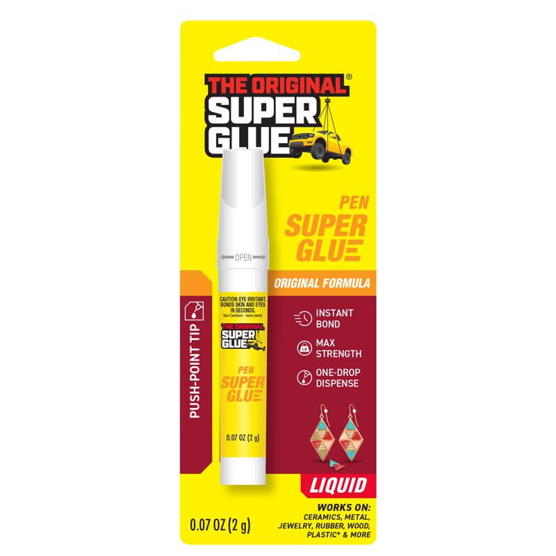 The Original Super Glue High Strength Cyanoacrylate Super Glue Pen 0.07 oz