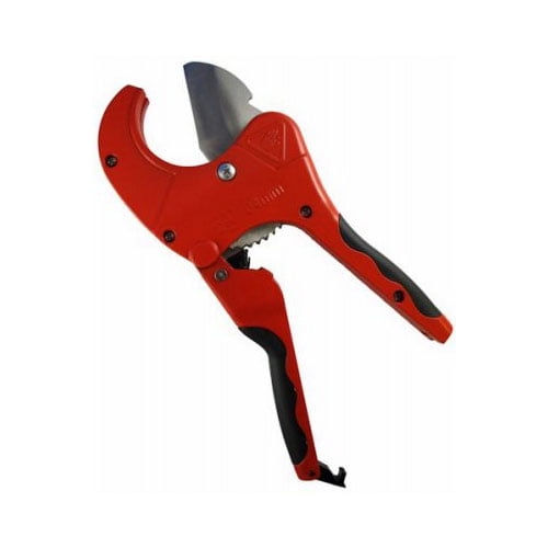 Superior Tool 2-1/2 in. Ratcheting Pipe Cutter 10 in. L Black/Red 1 pc