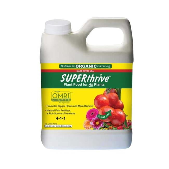 SUPERthrive Organic Liquid Multiple Plant Food 1 qt