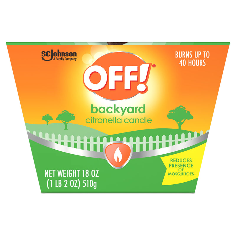 OFF! Citronella Candle Solid 18 oz