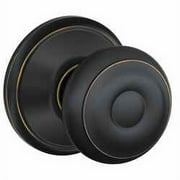 Schlage Georgian Aged Bronze Passage Lockset 1-3/4 in.