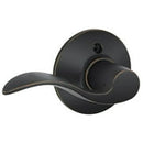 Schlage Accent Traditional Aged Bronze Dummy Lever Left Handed
