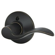 Schlage Accent Traditional Aged Bronze Dummy Lever Right Handed
