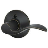 Schlage Accent Traditional Aged Bronze Dummy Lever Right Handed