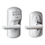 Schlage Satin Chrome Steel Electronic Keypad Entry Lock