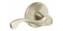 Schlage Flair Satin Nickel Dummy Lever Left Handed